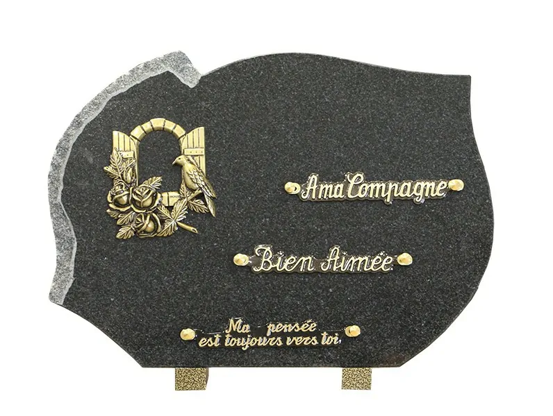 plaque funeraire