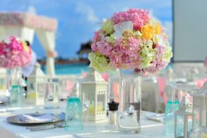 Décoration du lieu de mariage : 4 ambiances à considérer